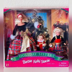 Vintage Holiday Sister Barbie Doll Stacie Kelly Doll